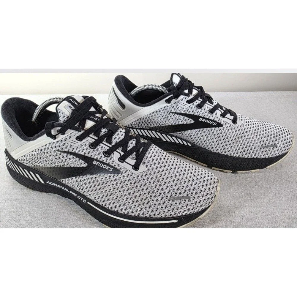 Brooks Adrenaline GTS 22 Black/Gray/White - Men’s 10.5